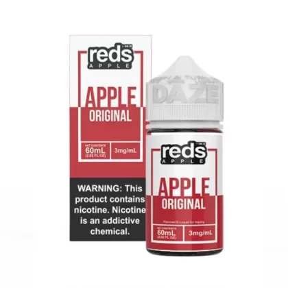 7 Daze – Reds Apple 60mL - Vape Product, Vape Product