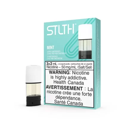 STLTH PODS – MINT - Nicotine Strength#20 MG>BOLD 50