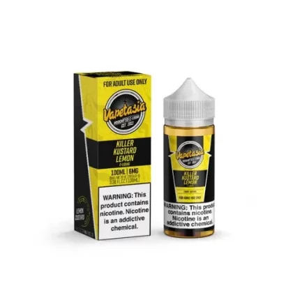 Killer Kustard Lemon E-Liquid 100ml by Vapetasia E-Juice