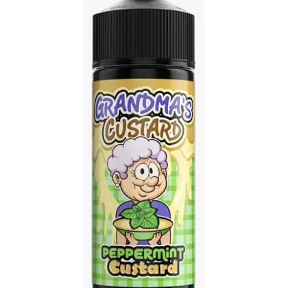 Grannies Custard Peppermint Custard E-Liquid 120ml - 0mg