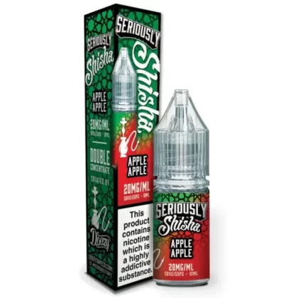 DOOZY SERIOUSLY SHISHA APPLE APPLE 10ML NIC SALT E-LIQUID
