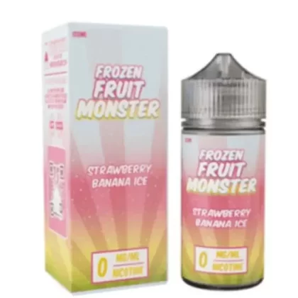 Strawberry Banana Ice E-Liquid by Frozen Fruit Monster