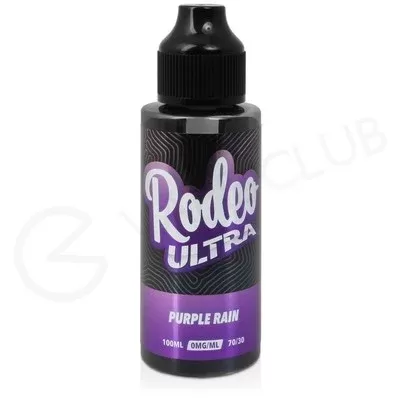 Purple Rain Shortfill E-Liquid by Rodeo Ultra 100ml