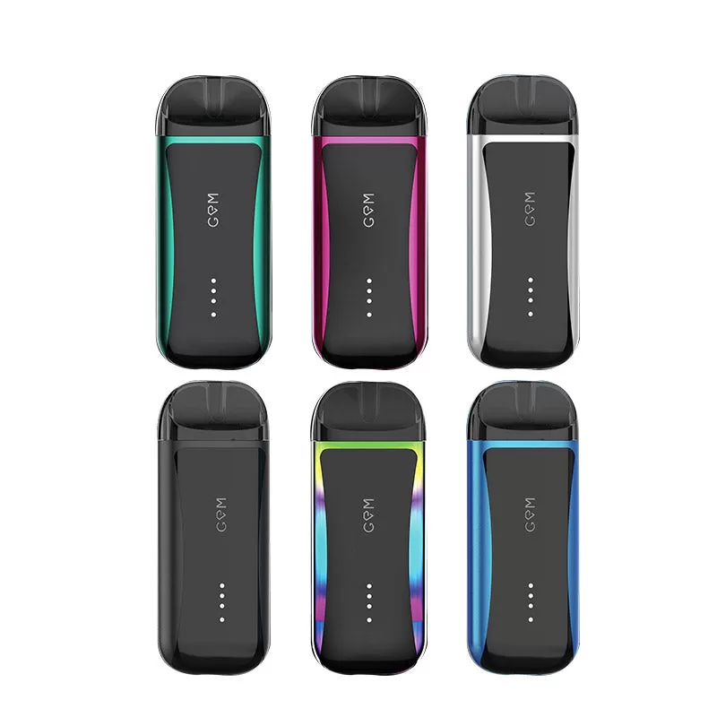 KangerTech GEM Pod System kit 500mAh & 2ml - Black - Image 2