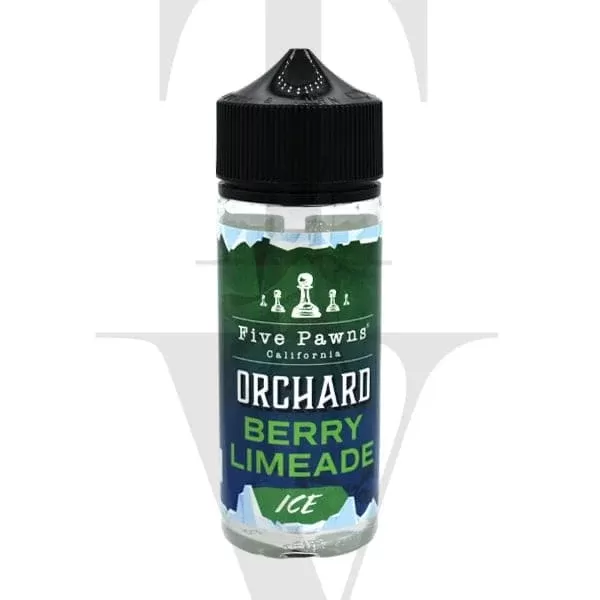 FIVE PAWNS ORCHARD BLENDS ICE – BERRY LIMEADE 100ML SHORTFILL E-LIQUID