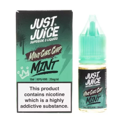Choc Chip Mint Nic Salt E-Liquid by Just Juice - 20mg