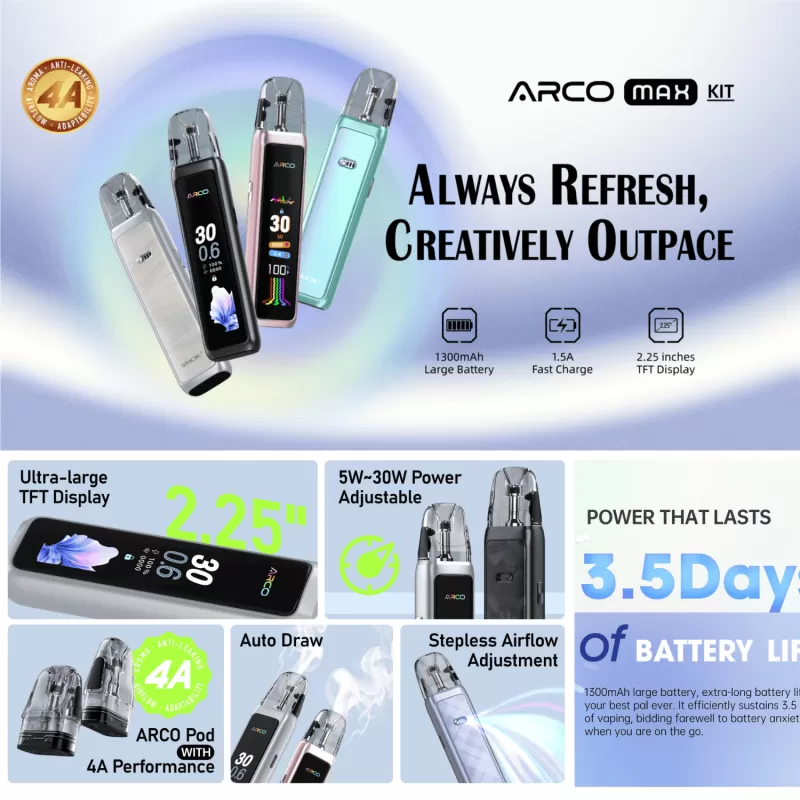 Smok Arco Max Pod System Starter Kit Device - Image 2