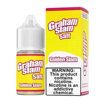 Graham Slam Golden Slam Salt 30ml E-Juice - Eliquidsupply