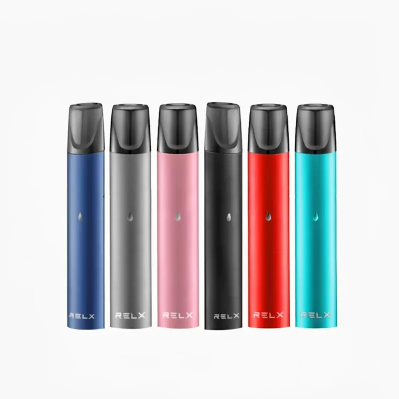 RELX Vape Pod Close System Ceramic Coil Starter Kit - Space Gray, Rose Gold