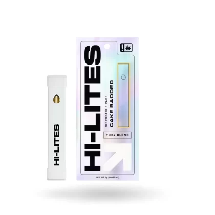 Hi-Lites THCa Disposable: Cake Badder