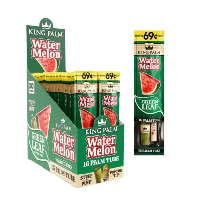 King Palm Single Flavored Palm Leaf Cones Watermelon