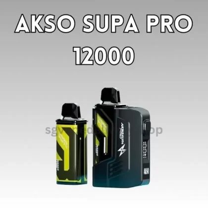 Akso Supa Pro 12000 Puffs - Ice Watermelon (Cartridge)