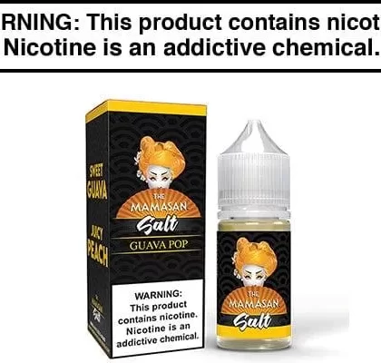 GUAVA POP BY THE MAMASAN SALTS 30ML - Vapejuice