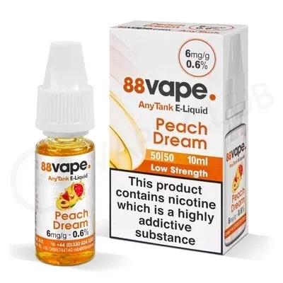 Peach E-Liquid by 88Vape Any Tank