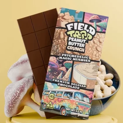Peanut Butter Crunch – Psychedelic Magic Mushroom Chocolate - Ejuicewarehouse