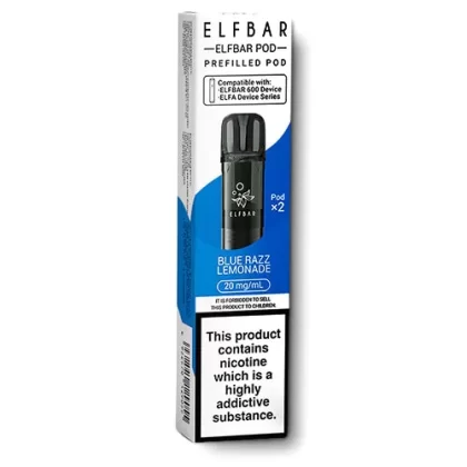 Blue Razz Lemonade Elfbar 600 Prefilled Pods - 20 mg/ml (C1A8D8)