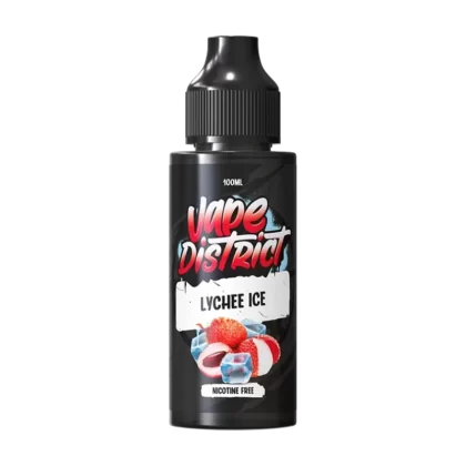 Lychee Ice by Vape District 100ml - NO