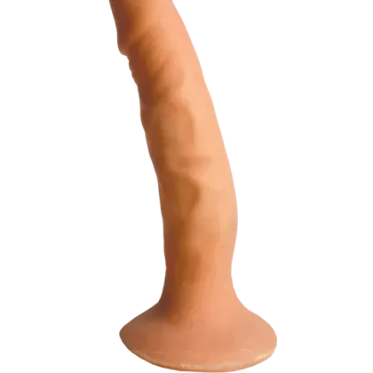 Skinsations Latin Lover Series Playful Partner Strap-on 8 Inches – Brown