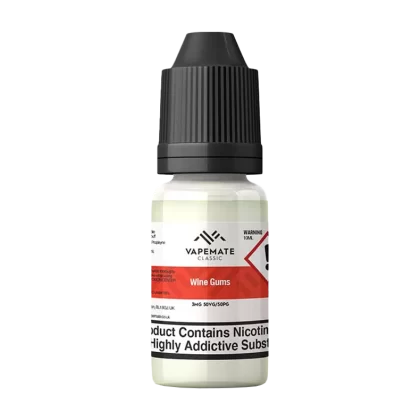 Vapemate Classic Wine Gums 10ml - 18mg - Vape Product