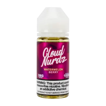 Watermelon Berry by Cloud Nurdz 100mL - Customer Group#Consumer~Nicotine#0mg>3mg>6mg
