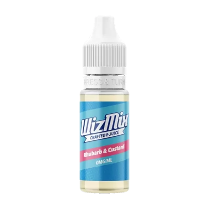 WizMix Rhubarb & Custard - 10ml - 18mg - Vape Product