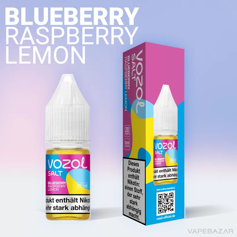 Vozol Liquid – Blueberry Raspberry Lemon - 20mg/ml, 14,5mg/ml - Image 2