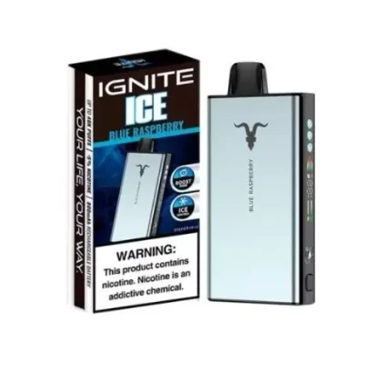 IGNITE - V40K Ice Rechargeable Disposable Vape (40,000 Puffs) - 50 mg / Mango