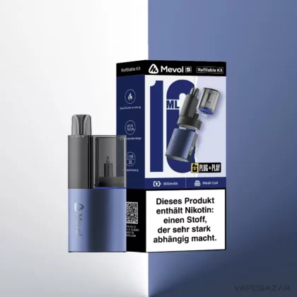 Mevol S 10k Pod Kit – Tiefsee Blau