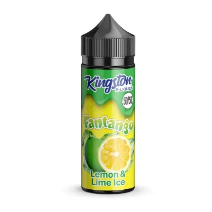 LEMON & LIME ICE E LIQUID KINGSTON 50/50 FANTANGO 100ML 50VG