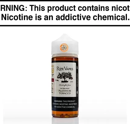 SAN JUAN PLATINUM TOBACCO BY RIPE VAPES 120ML - Vapejuice