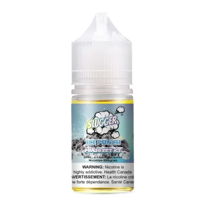 Slugger Ice Punch Series Mulberry Ice – 30ml Nic Salt - Vape Product, Vape Product