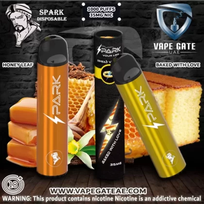 Spark Disposable Pod (1000 Puffs ) - MADE IN USA - STRAWNANA