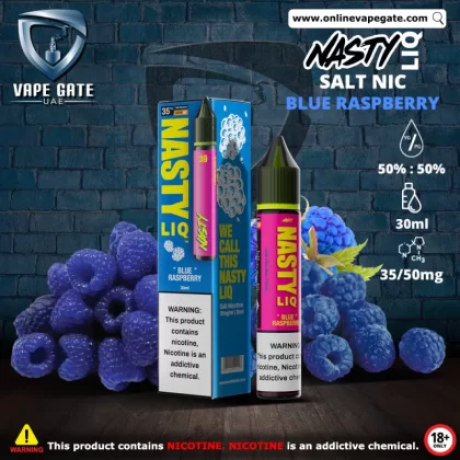 Blue Raspberry - Nasty Liq 30ml - 35 mg / 30 ml