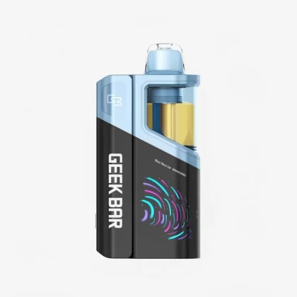 GEEK BAR Clio Platinum 50K – Dual Mesh – Disposable Vape - Blue Razz Ice, Code Red; Vape Product (B81F19)
