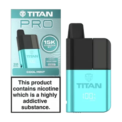 Titan Pro 15K Prefilled Pod Kit Cool Mint