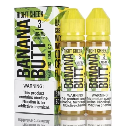 Right Cheek – Banana Butt E-Liquid – 120mL