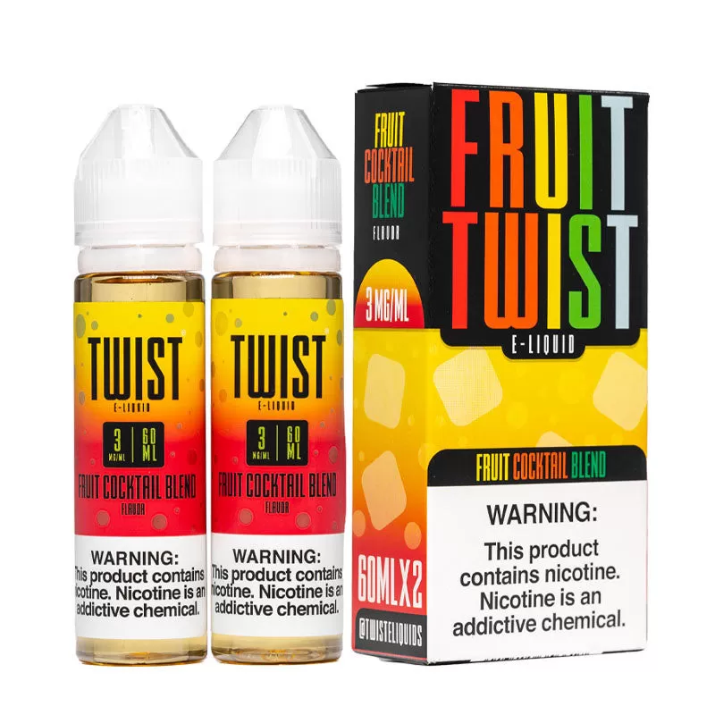 Twist E-Liquid – Cocktail Blend Twin Pack - 120mL 6mg, 120mL 3mg