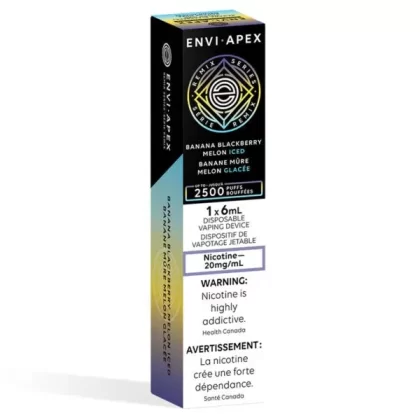 ENVI APEX 2500 – BANANA BLACKBERRY MELON ICED