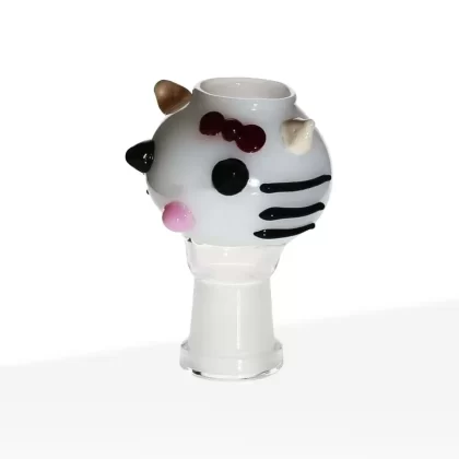 Novelty | Cat Concentrate Dome | 19mm – White - Ejuicewarehouse