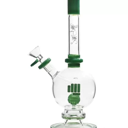 POUNDS by Snoop Dogg ATL Bong - Color#Black>Green>White