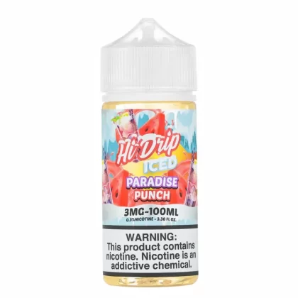 Hi-Drip Iced Paradise Punch 100mL Tropical E-Juice – 70VG