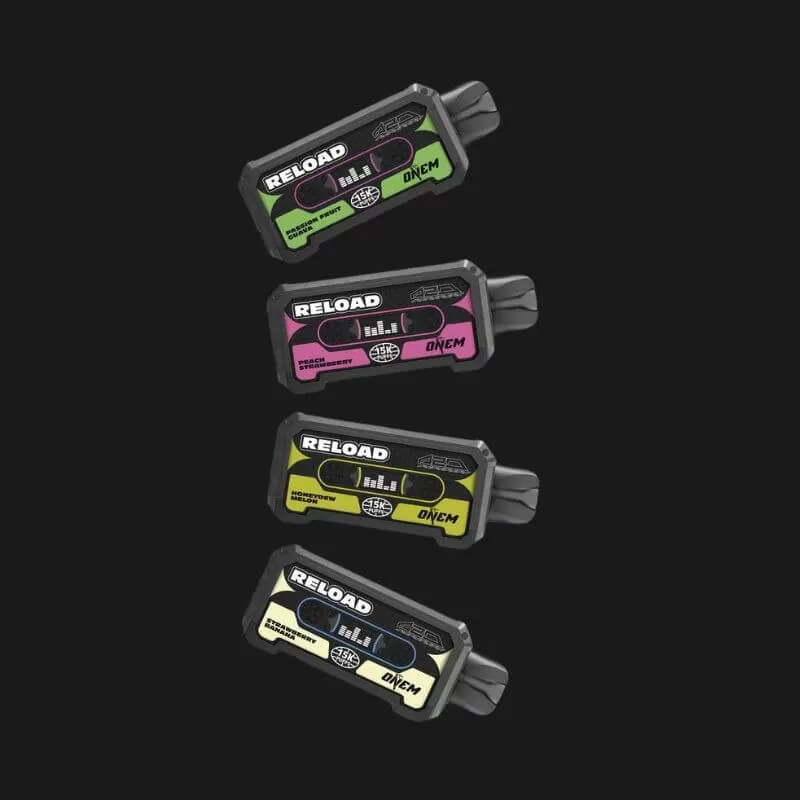 ONEM RELOAD Cartridge - Compatible with Vapetape Offgrid Battery - Honeydew Slurpee