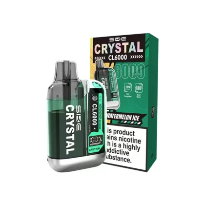 SKE Crystal CL6000 Watermelon Ice Pod Kit - Nicotine Strength#20mg