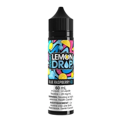Lemon Drop Boost Salt Nic E-Liquid – Blue Raspberry Ice 60ml - Nicotine Strength#20mg/ml
