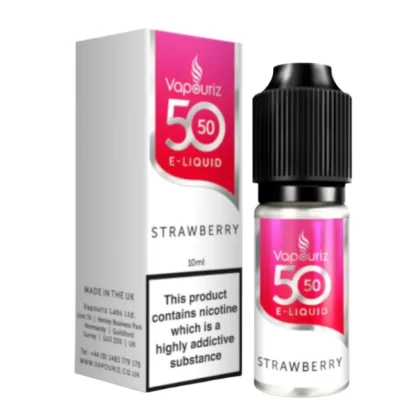 Strawberry E-Liquid 50/50 Series by Vapouriz (10ml) - 6mg