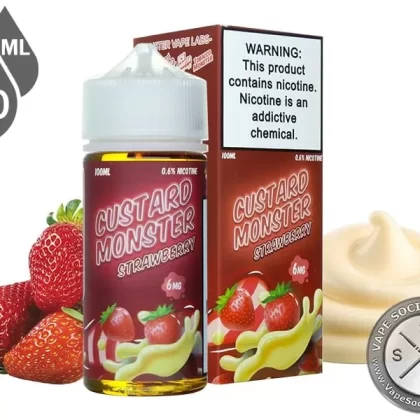 Strawberry Custard Monster 100ml