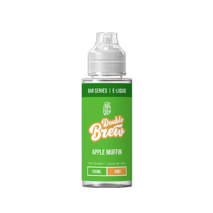 Ohm Brew Double Brew Apple Muffin 100ml Shortfill - Vapestore Co