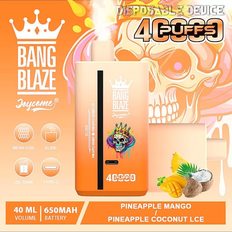Bang Blaze 40K 40000 Puffs | dual option, 40mL, 32 options, rechargeable bulk disposable vape - Aiviouvapes - Image 2