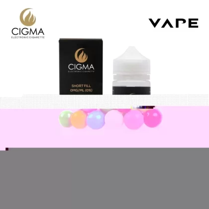 Cigma e-Liquid – Bubble Gum 0mg 100ml Shortfill | Cigee