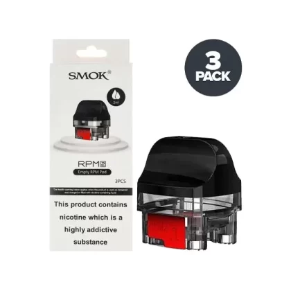 SMOK RPM2 Empty RPM Pod 2ml – High-Quality Refillable Pods for Enhanced Vaping Experience (3-Pack)